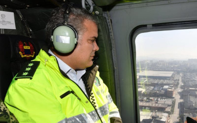 Disparan a helicóptero en que iba el presidente Duque