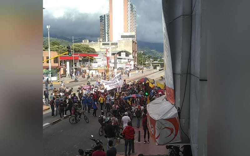 Manifestaciones por 2 meses de Paro Nacional