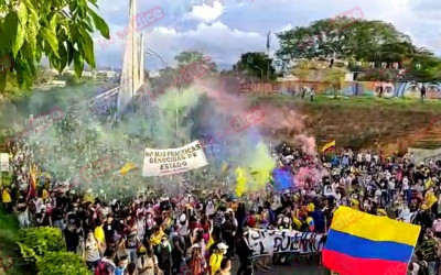 Manifestaciones por 2 meses de Paro Nacional