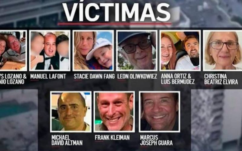 Identificadas 11 de las víctimas mortales en Miami
