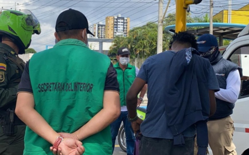 En Bucaramanga intensificaron controles al espacio público