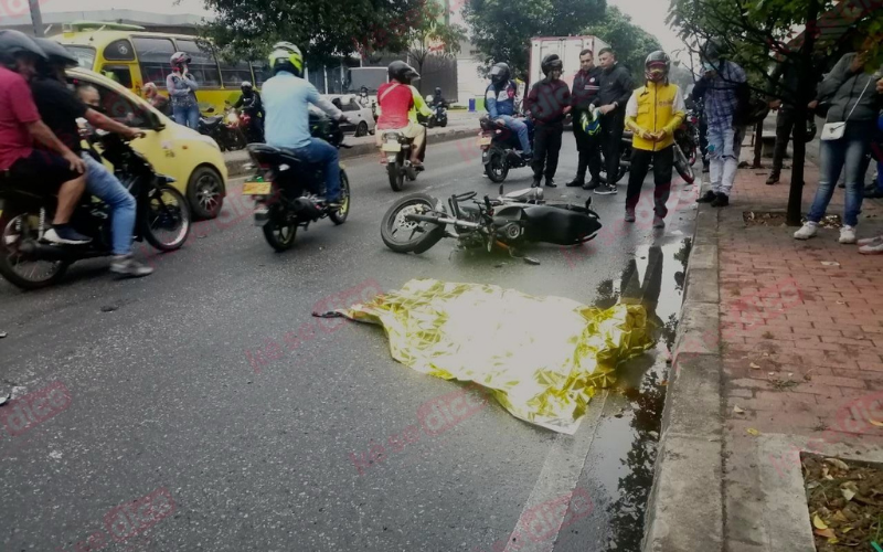 Video: Muere peatón arrollado por moto en Bucaramanga