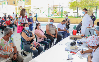 Este año Girón esperar aplicar 120 mil dosis contra el Covid