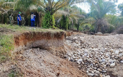 Tres capturados por minería ilegal en Lebrija