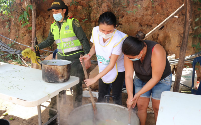 En Río de Oro hubo ‘olla comunitaria’