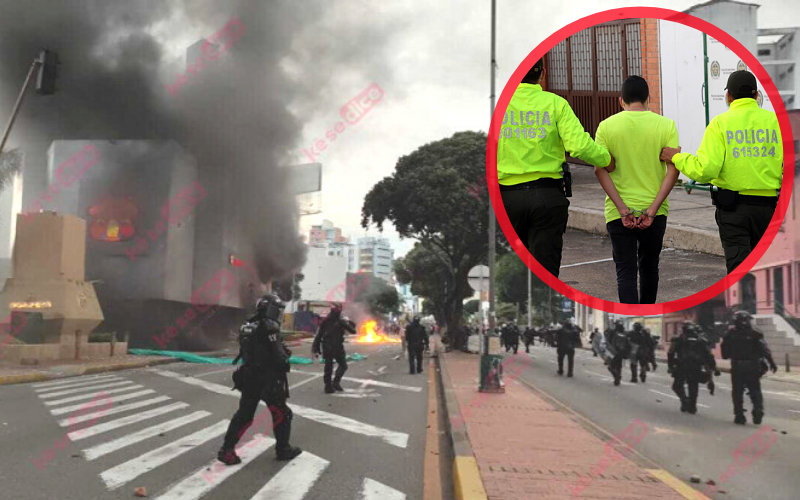 ‘Encanado’ por destrucción en banco de la carrera 27