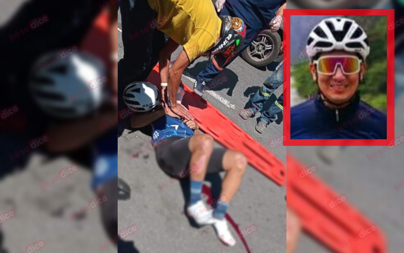 Fallece ciclista arrollado en San Francisco, Piedecuesta
