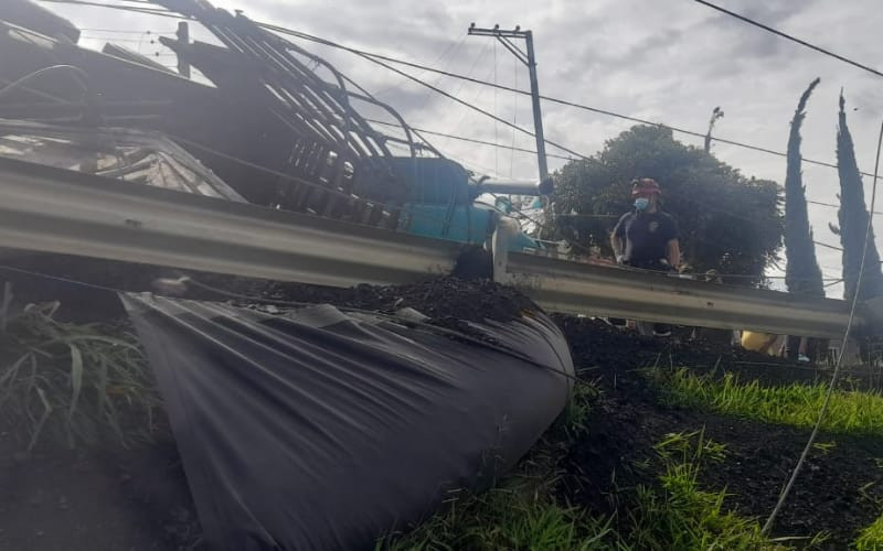 La Muerte la sorprendió esperando el bus