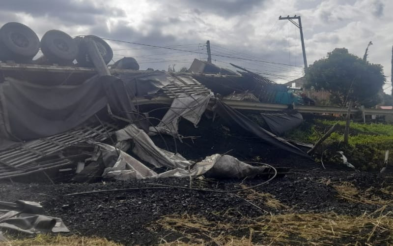 La Muerte la sorprendió esperando el bus