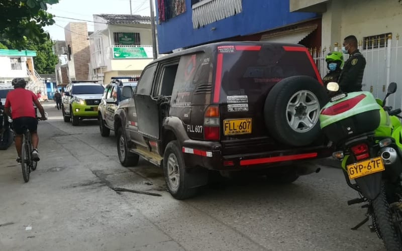 Cómo de película, millonario robo a carro de valores en Cartagena