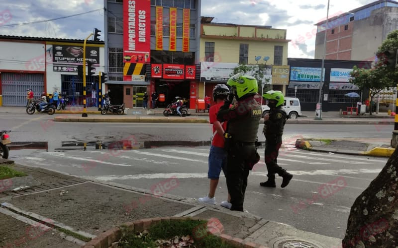 Robó una moto y rodó hasta el barrio Alarcón de Bga