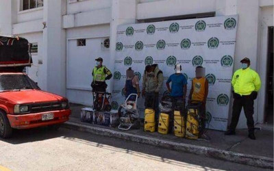 Esposados por millonario hurto en Barrancabermeja