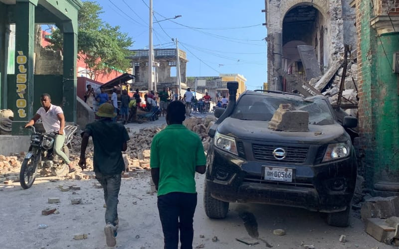 Haití sufrió un terremoto de magnitud 7.2 este sábado