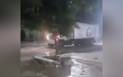 Camiones con basuras ingresaron escoltados a Aguachica