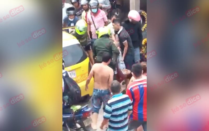 ¡‘Pagaron’ sangre con sangre en el barrio Hoyo Grande!