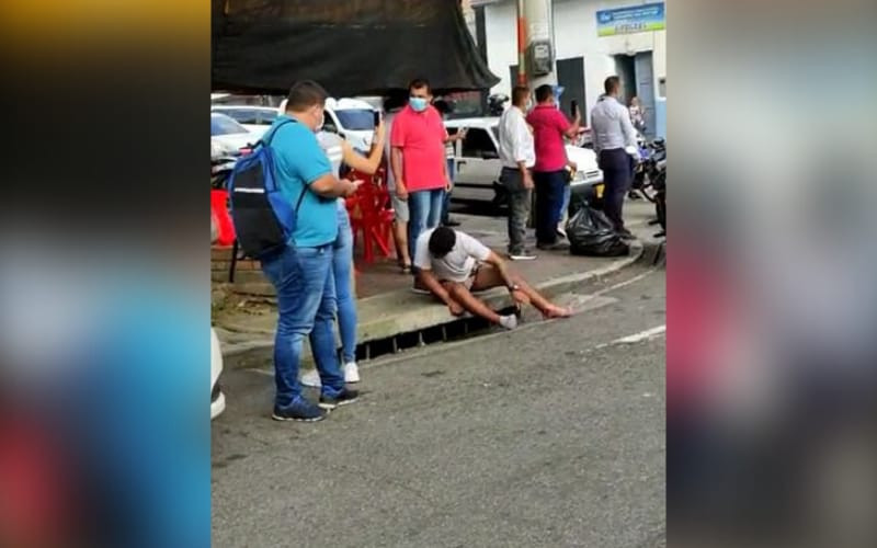 Acorralaron ladrones al 2 por 1 en Bucaramanga