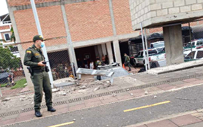 Atentado en estación de Policía en Atalaya, Cúcuta