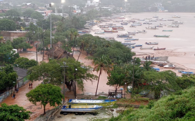 Las lluvias hicieron estragos en Santa Marta