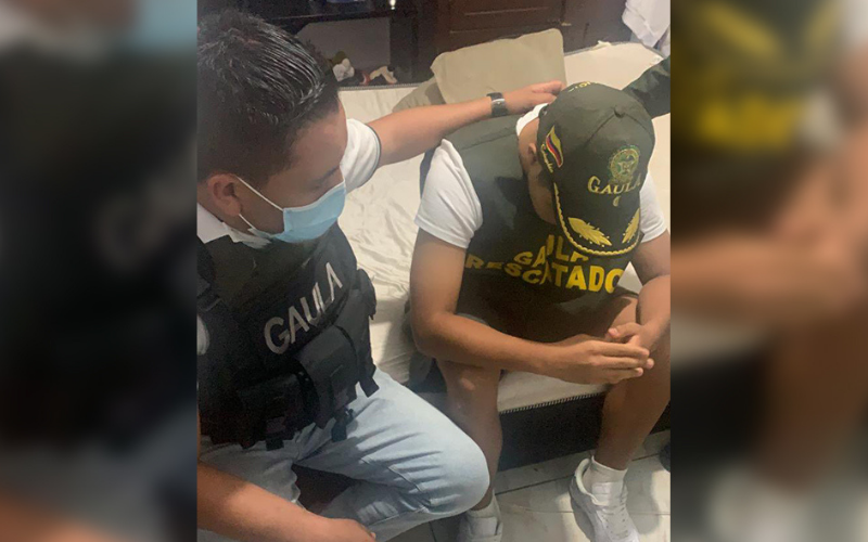 Liberaron a niño de 14 años secuestrado en el Valle