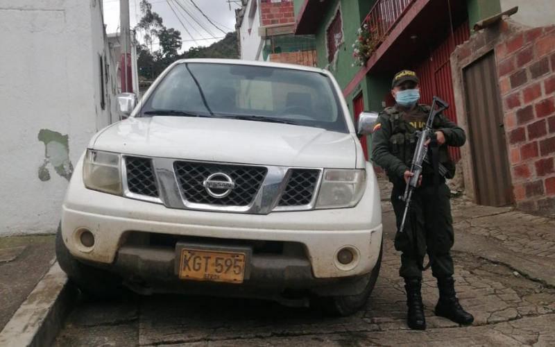 Recuperaron en Silos una camioneta robada en Lebrija