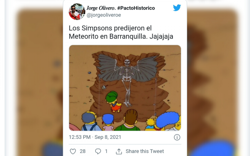 Supuesto meteorito en Barranquilla era estrategia publicitaria