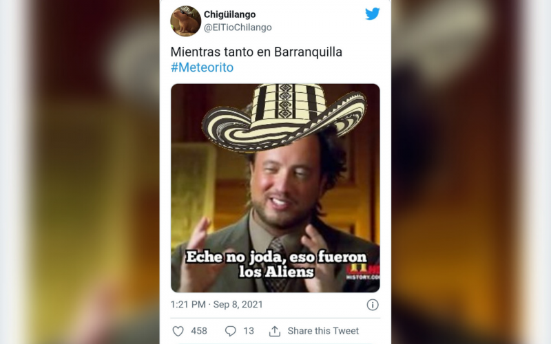 Supuesto meteorito en Barranquilla era estrategia publicitaria