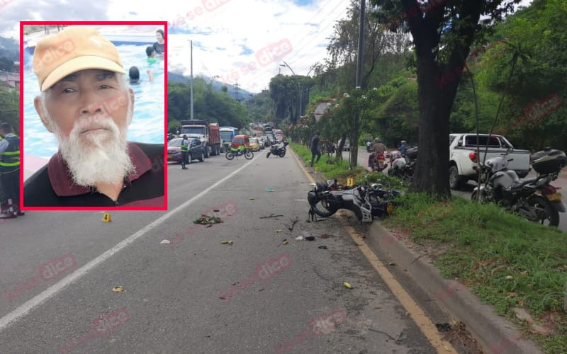 Murió abuelo arrollado en la autopista de Floridablanca