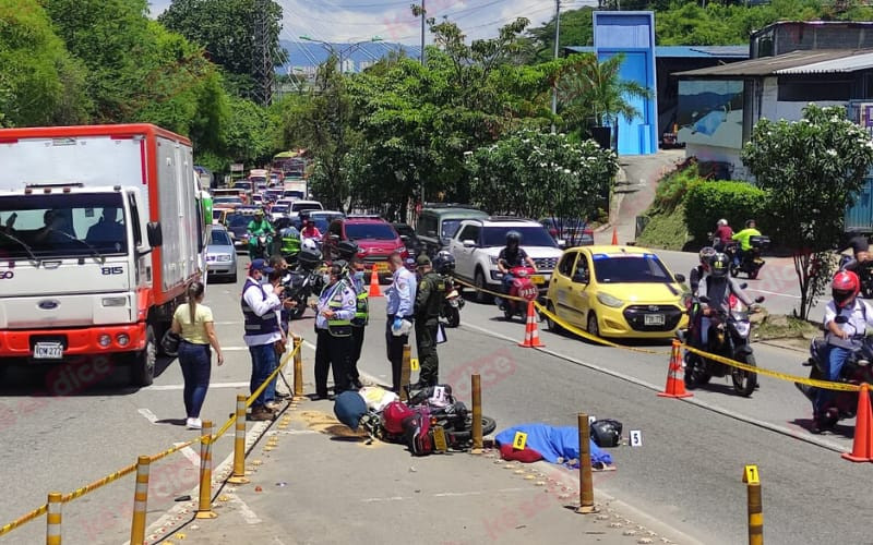 Motorizada muere en siniestro frente a bomba 'El Tiger’