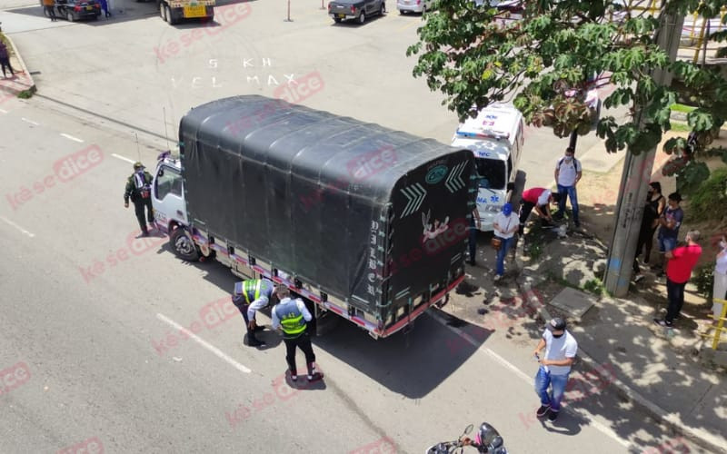 Motorizada muere en siniestro frente a bomba 'El Tiger’