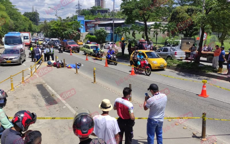 Motorizada muere en siniestro frente a bomba 'El Tiger’