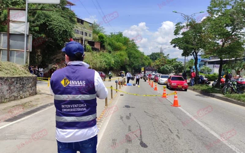 Motorizada muere en siniestro frente a bomba 'El Tiger’