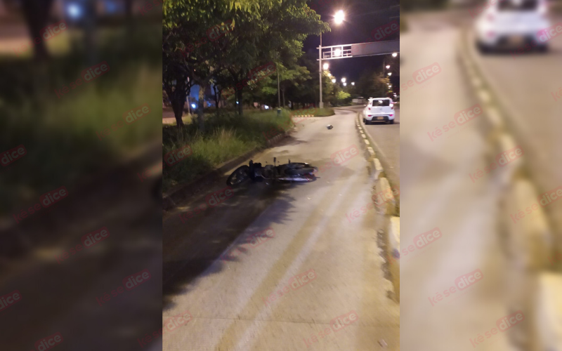 Madrugada mortal para otra motorizada en Floridablanca