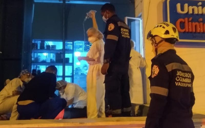Mujer se lanzó de tercer piso con su bebé en Valledupar