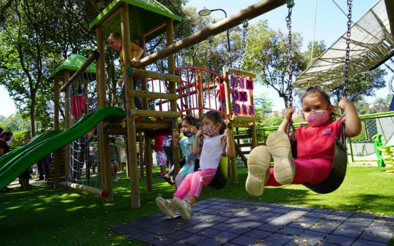 En Zapamanga V tienen nuevo parque infantil
