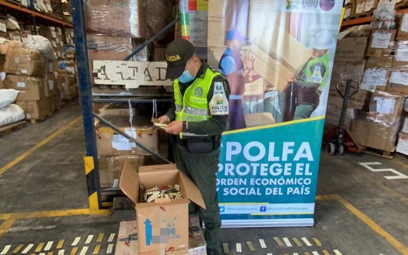 Incautaron medicamentos de contrabando vía a P/cuesta