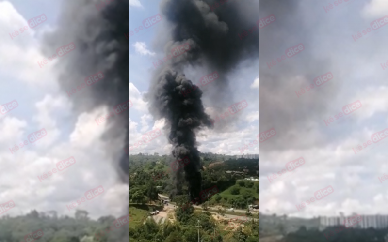 Video: Justo fue rescatado de camión cisterna en llamas