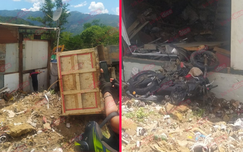 Falleció motorizado embestido por volqueta en la 45