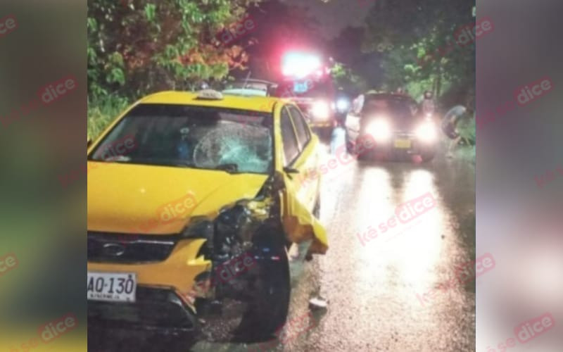 Encontró la muerte de frente en la vía a El Llanito