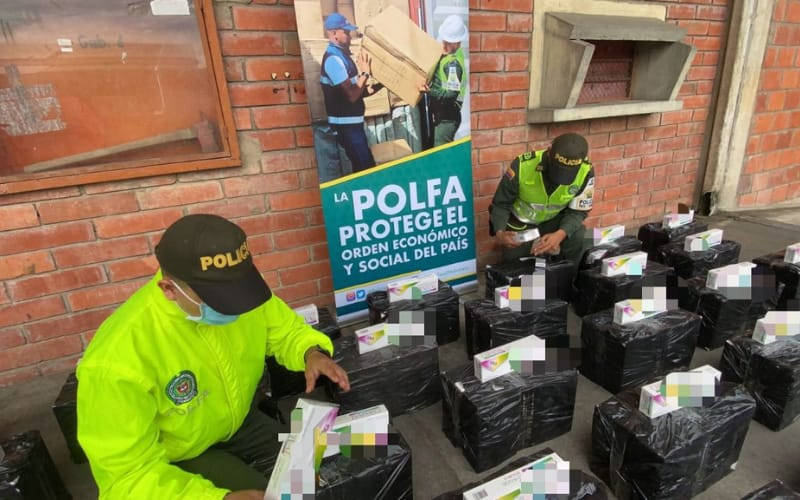 Incautan más de 8 mil cajetillas de cigarrillo contrabando