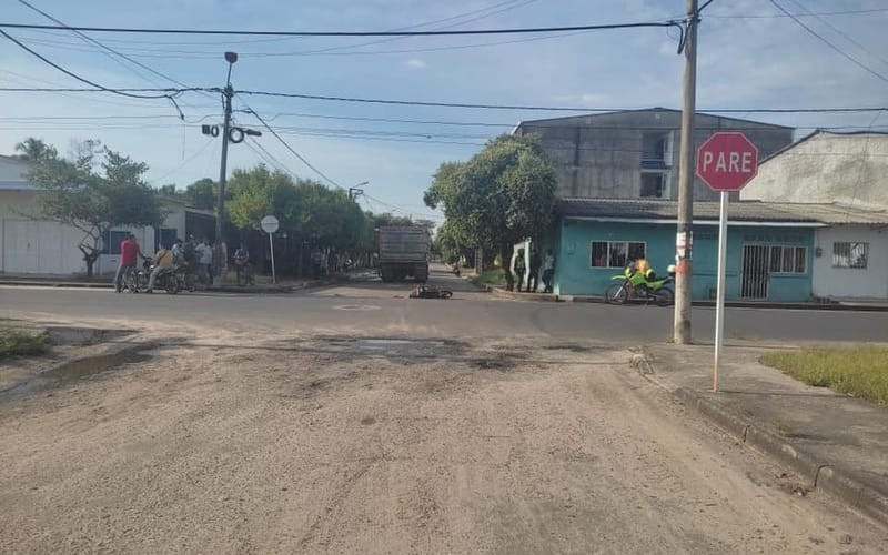 Muere motorizado accidentado en Sabana de Torres