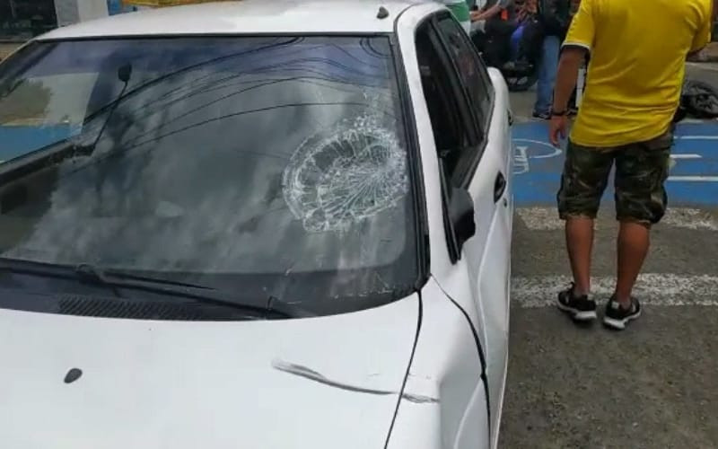 Se estrellaron en la carrera 21 de Bucaramanga