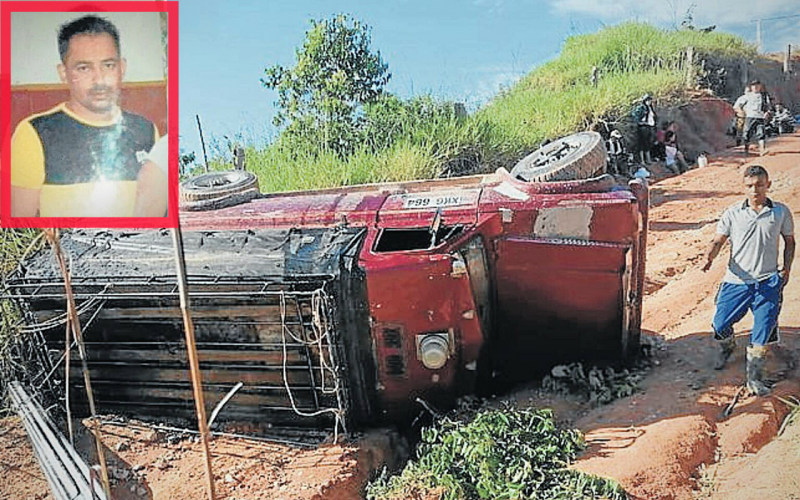 Luto en Puerto Berrío por conductor al que le cayó carro encima