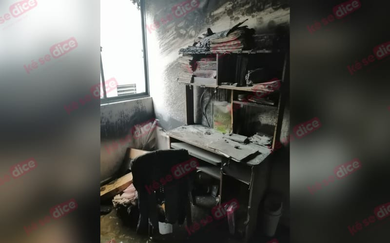 Controlan incendio en apartamento de El Prado