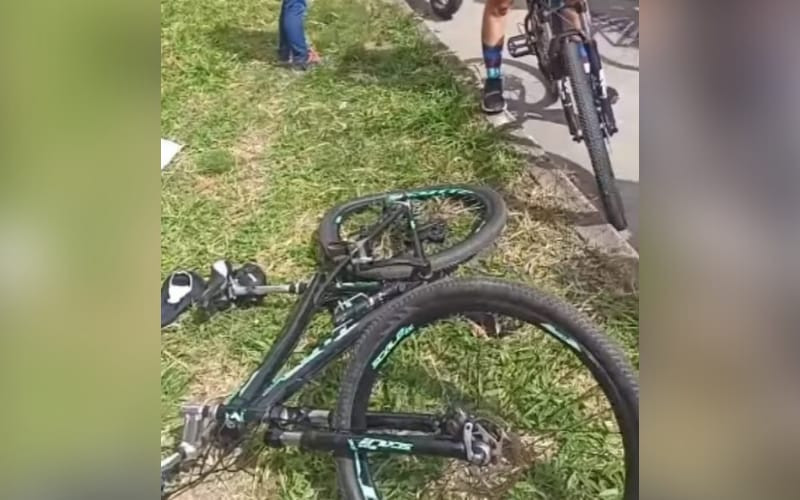 Ciclistas de la tercera edad heridos en accidente