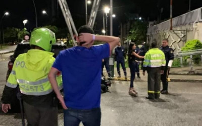 Se registró accidente múltiple en la Puerta del Sol