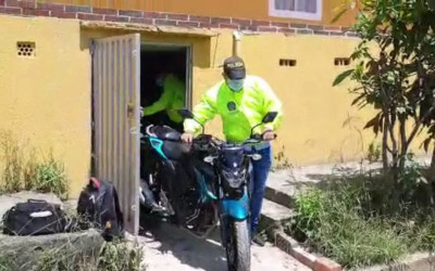 En Zapamanga 4 encaletaban motos hurtadas