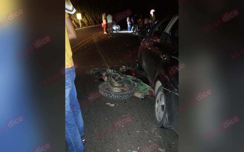 Antonio murió por un accidente en la vía a San Alberto