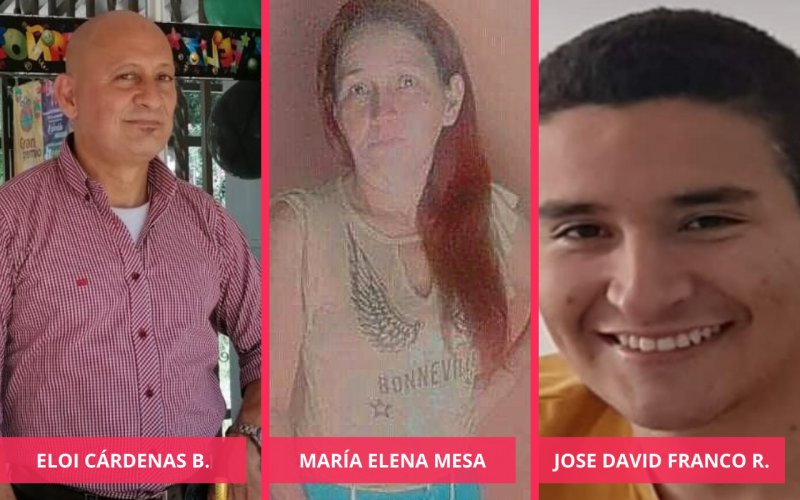 ¿Dónde están José, María Elena y Eloi?