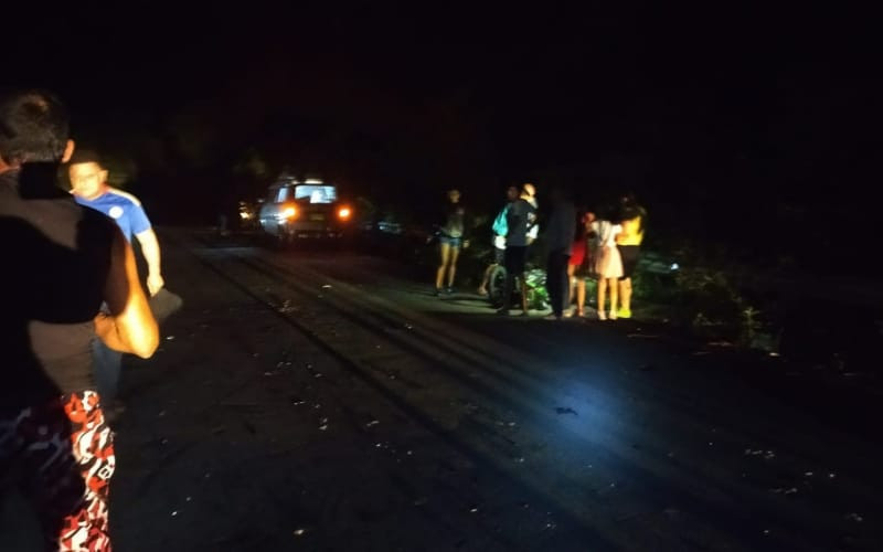 Halló la muerte camino a San Vicente