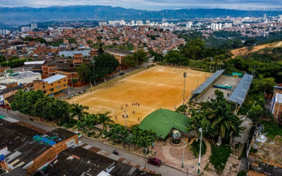 Modernizarán la cancha de La Cumbre en Floridablanca